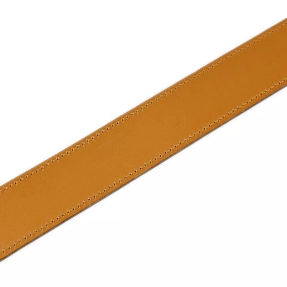 Hermes Red Courchevel Belt #70 Small Good - Picture 8 of 8